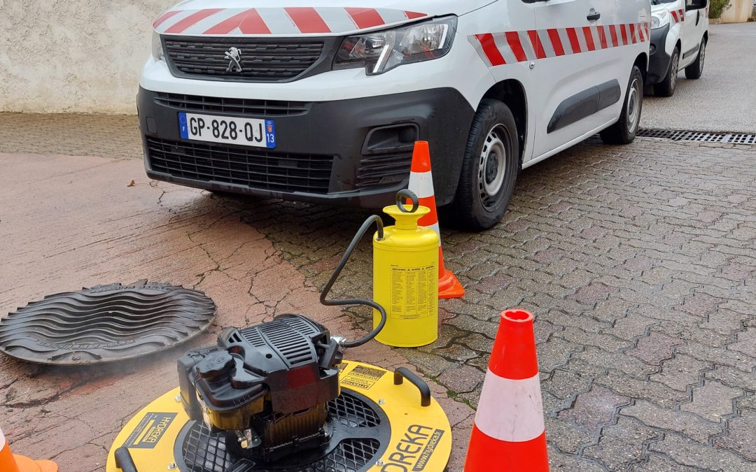 La fumigation des réseaux d’assainissement