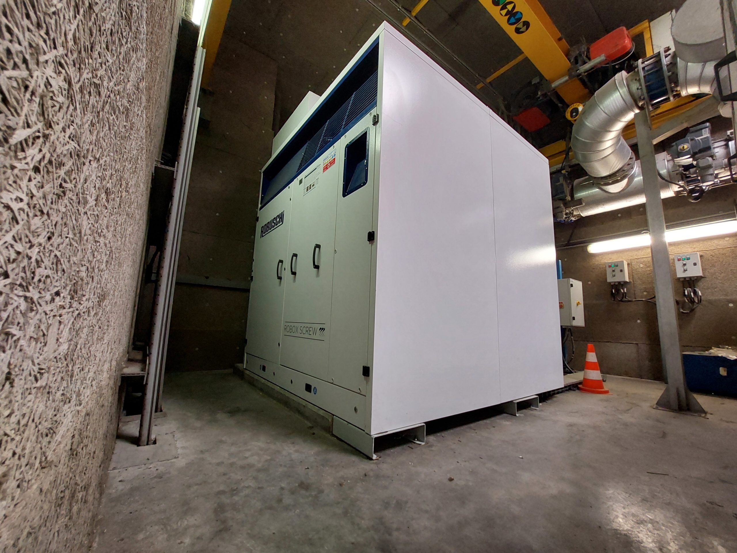 Nouveau surpresseur de la station d'épuration de Vitrolles - novembre 2024
