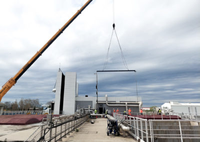 Modernisation de la station d’épuration de Vitrolles : rampes d’aération et agitateurs