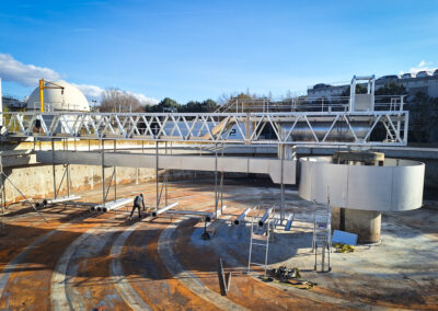 Requalification de la file 1 à la station d&rsquo;épuration de la Pioline