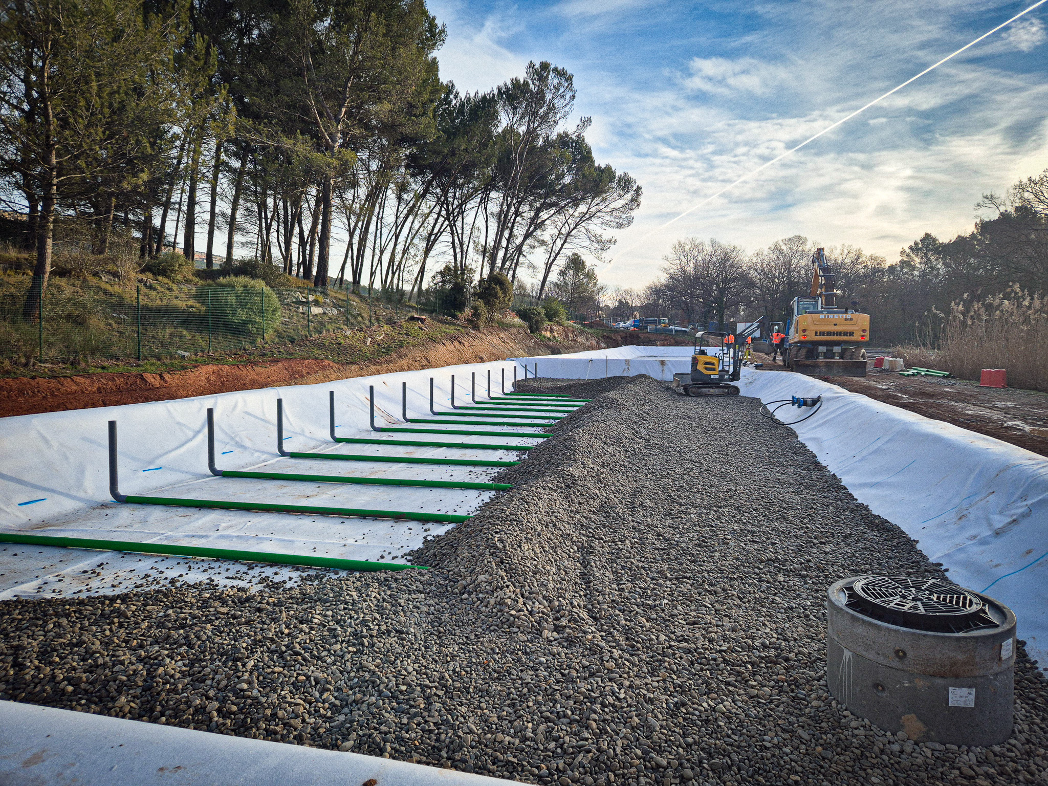 Extension et rénovation des lits macrophytes de Châteauneuf-le-Rouge