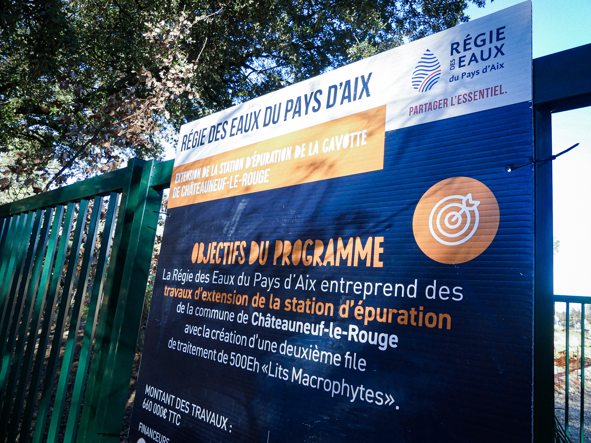 Extension et rénovation des lits macrophytes de Châteauneuf-le-Rouge