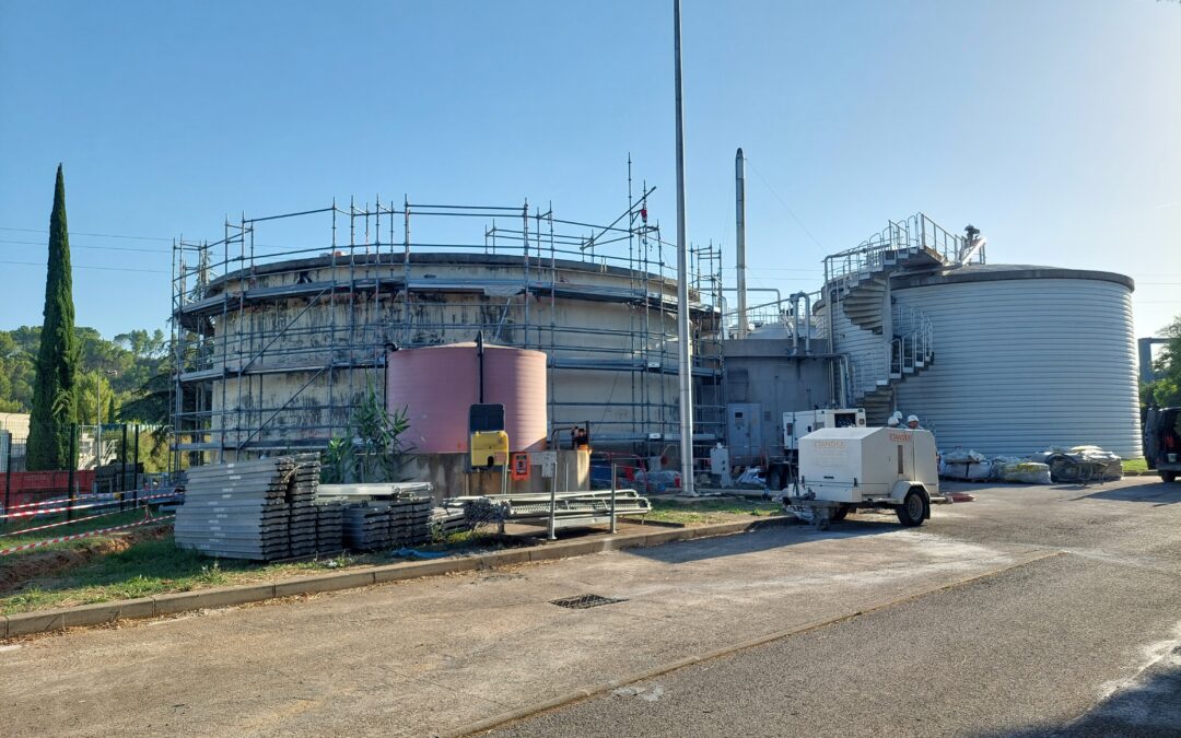 Gazostockeur | un chantier de rénovation au service de la production de biométhane